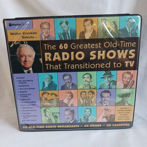 Old Time Radio Shows Audio Book 20 Cassettes